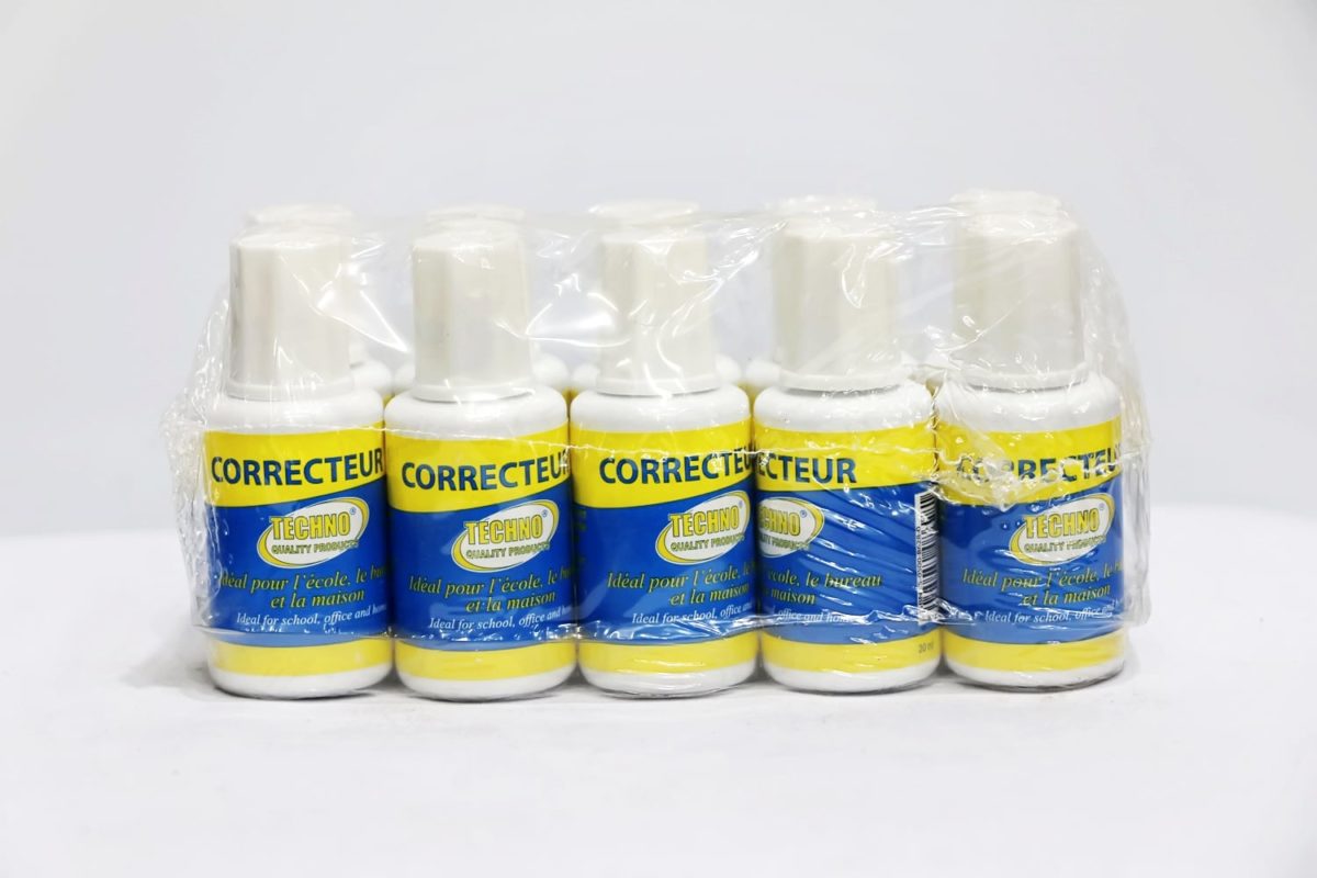 Blanco Correcteur TECHNO simple et avec diluant - Paquet de 10