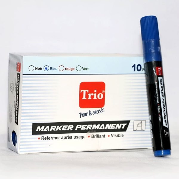 Marqueur Permanent TRIO - Paquet de 10
