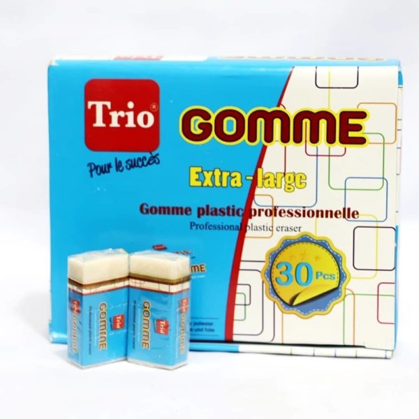 Gomme Extra-Large - TRIO - Paquet de 30
