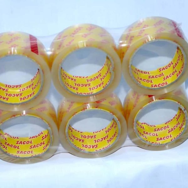 Scotch Transparent - 66m - SACOL - Paquet de 6