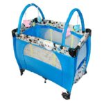 Berceau grand pour bébé - Bleu – Image 3