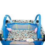 Berceau grand pour bébé - Bleu – Image 4