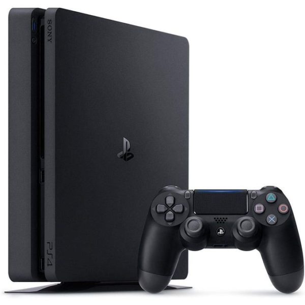 PlayStation 4 Slim – 1To + 1 Manette - Noir