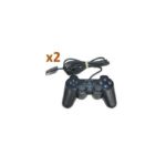 PlayStation 2 Slim - 17 Jeux Incorporés - 2 Manettes – Image 2