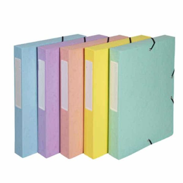 Boîte de rangement A4 - Couleurs assortis