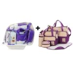 Kit Ensemble Baignoire + Sac à langer - Violet