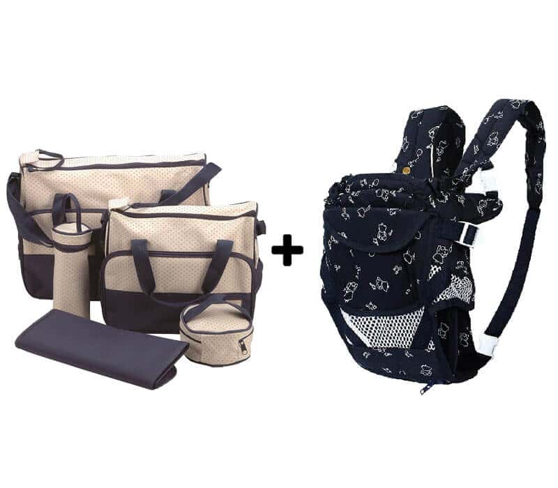 Kit Ensemble Sac à langer + Kangourou Discovery Kit Ensemble Sac à langer + Kangourou Discovery – Image 1