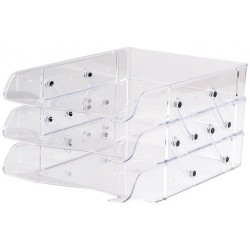 Corbeilles à courrier - Lot de 3 – Image 2