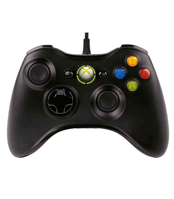 Manette filaire pour PC et Xbox 360 - Noir