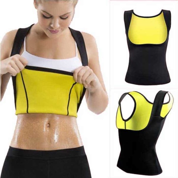 Hot Ceinture De Sudation Pour Sport - Noir