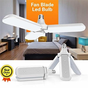 Ampoule LED Pliable - Forme du Ventilateur