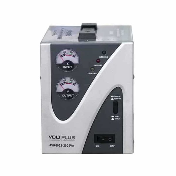 Stabilisateur - 2000 VA - Voltplus - Noir/Gris