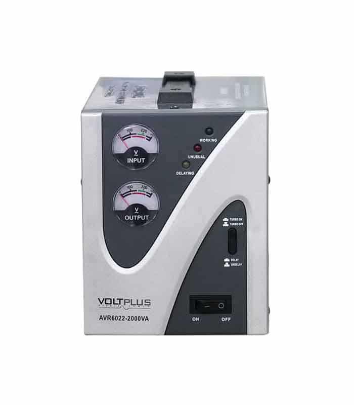 Stabilisateur - 2000 VA - Voltplus - Noir/Gris