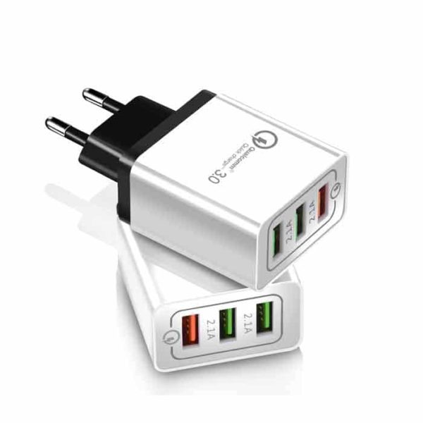 Chargeur triple USB