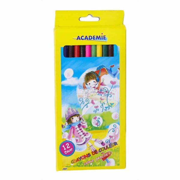 Crayon de couleurs (Grand) - Paquet de 12