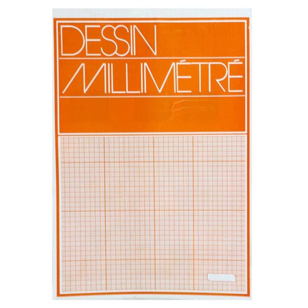 Papier millimétré A4 - Paquet de 10
