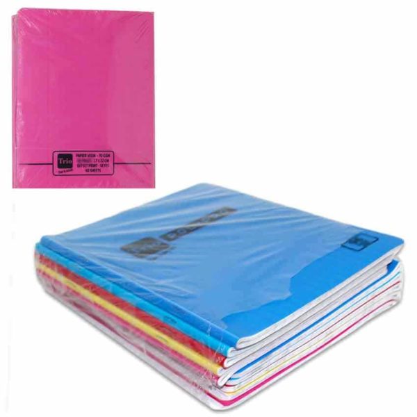 5 Cahiers Polypro 196 pages