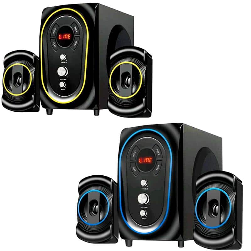 Woofer SP-231 Bluetooth/Radio + Clé USB 4 Go - Leadder