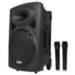Haut-parleur Portable Rechargeable - ICONA D-15+2 MICRO Noir