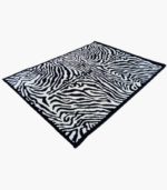 Tapis De Salon - 160- 220 - Noir/Blanc