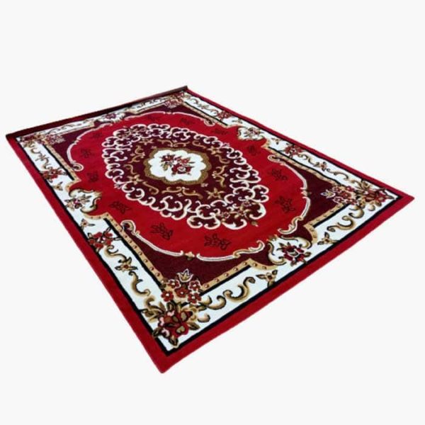 Tapis De Salon - 160- 220 - Rouge/Blanc