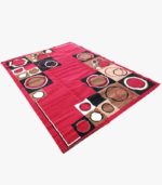 Tapis De Salon - 190- 270 - Rouge/Noir et Marron