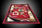 Tapis De Salon - 160-220 cm - Rouge/Noir/Beige – Image 2