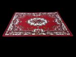 Tapis De Salon - 160- 220 - Rouge/Blanc – Image 2