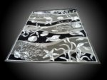 Tapis De Salon - 160- 220 - Gris/Noir – Image 2