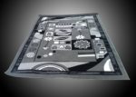Tapis De Salon - 160- 220 - Gris/Noir – Image 2