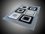 Tapis De Salon - 120- 170 - Gris/Noir – Image 2