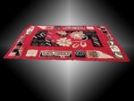Tapis De Salon - 120- 170 - Rouge/Noir et Marron – Image 3