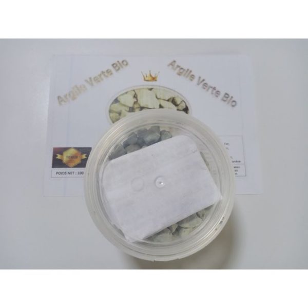 Argile Verte Bio Pure Concassée 150g