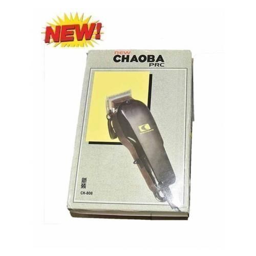 Chaoba Tondeuse à Cheveux CH-808 - 50 HZ / 220 V - Noir