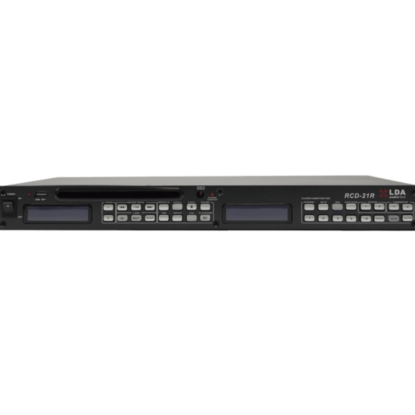 Lecteur multi source à deux canaux LDA RCD-21R CD / USB ET RADIO FM / AM