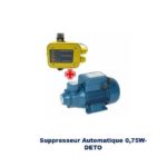 Suppresseur Automatique DETO + Pompe à Eau 3/4