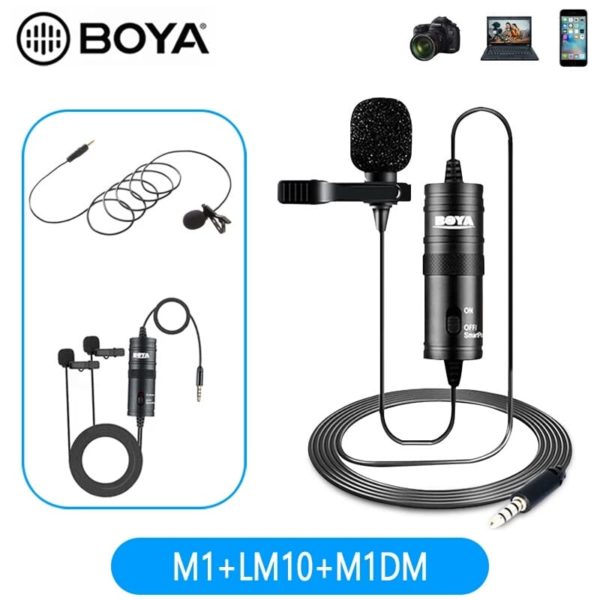 BOYA microphone enregistrement vidéo et audio