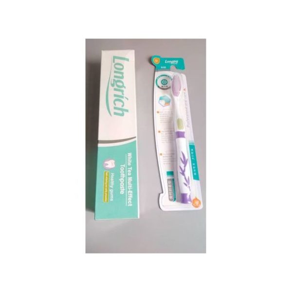 Kit de dentifrice et brosse à dent Longrich