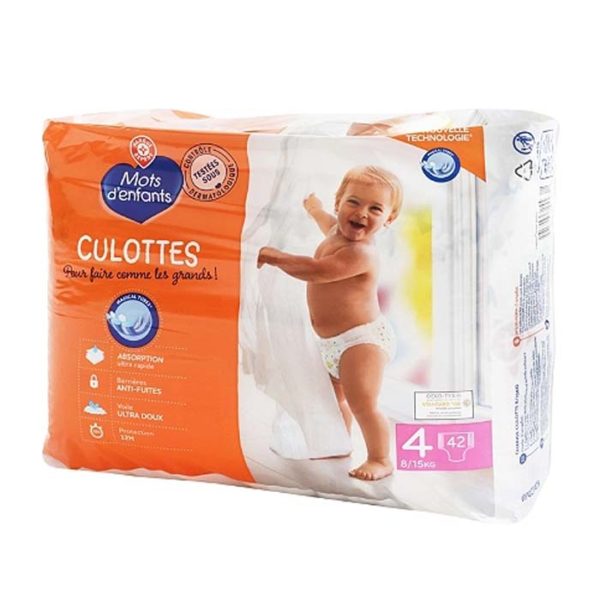 Couches Culottes T4 (8-15 Kg) - Mots d'Enfants - 42 Couches