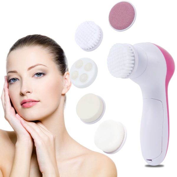 Brosse Faciale Nettoyante électrique 5 En 1 (Soin Quotidien)