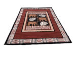Tapis De Salon - 160- 220 - Marron Noir – Image 4
