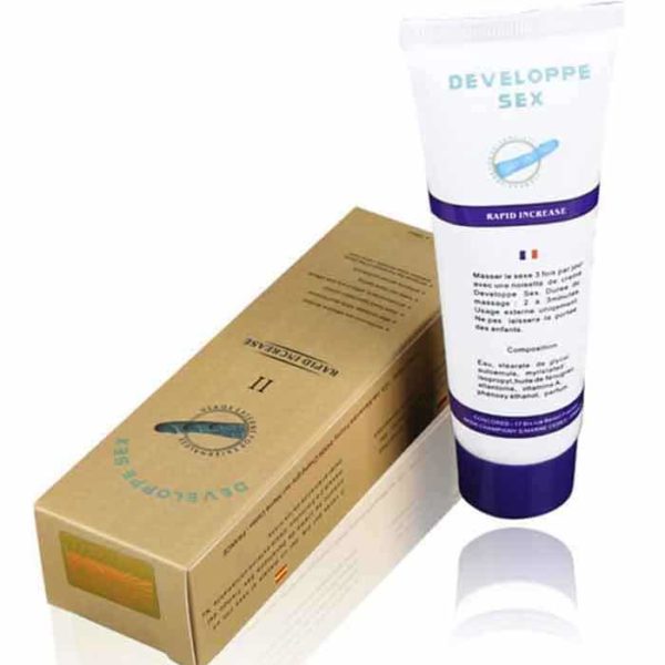 Lot de 2 Crème d’agrandissement de pénis
