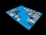 Tapis De Salon - 160- 220 - Bleu Noir