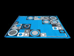 Tapis De Salon - 160- 220 - Bleu Noir – Image 3