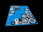 Tapis De Salon - 160- 220 - Bleu Noir – Image 4
