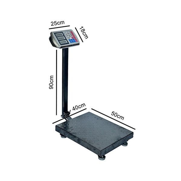 Balance Electronique Commerciale Électronique 0.05-150kg - Noir