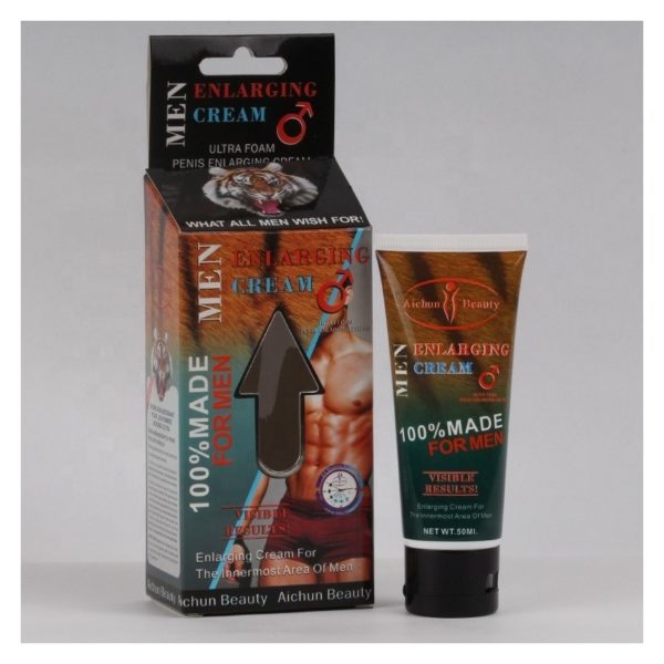 Lot de 2 Crèmes agrandissant du pénis pour hommes – 100% Naturel – Maxman