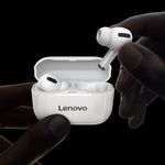 Lenovo LP1S - Oreillette Bluetooth 5.0 - Blanc – Image 3