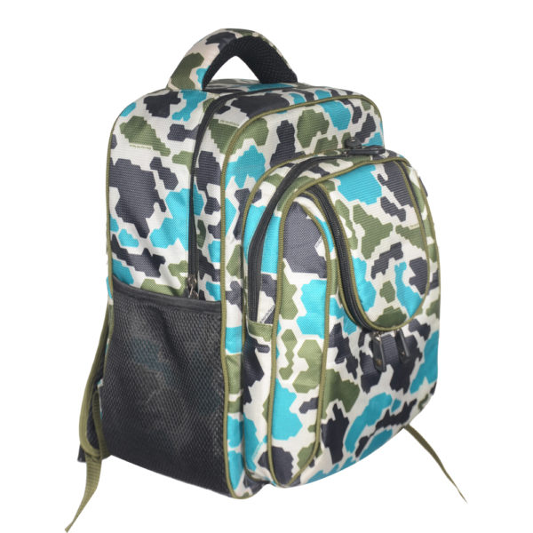 Sac à dos trelli vert - 38cm/28cm