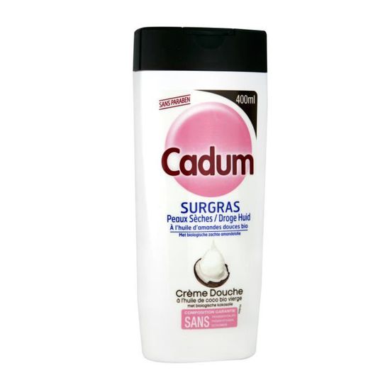 CADUM Crème de douche surgras - Noix de coco - 400 ml